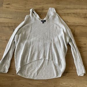 WOMENS cold shoulder sweater
